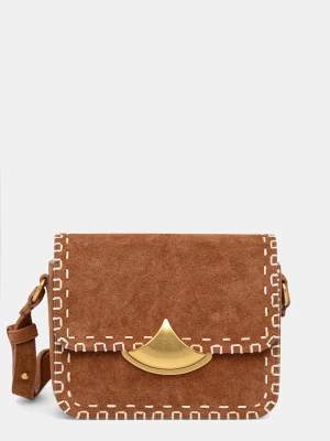 Obrázek produktu Sessun crossbody kabelka dámská semišová hnědá