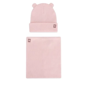 Obrázek produktu Set čepice a tunelová šála Nelli Blu 7KF-001-AW24 Růžová