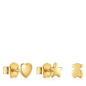 Obrázek produktu Set náušnic TOUS Bold Motif 1004102700 Zlatá