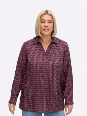 Obrázek produktu SHEEGO Halenka burgundská červeň / bílá