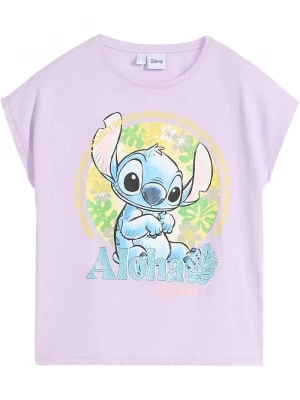 Obrázek produktu Shirt dziewczęcy Disney Stitch BonPrix fioletowy