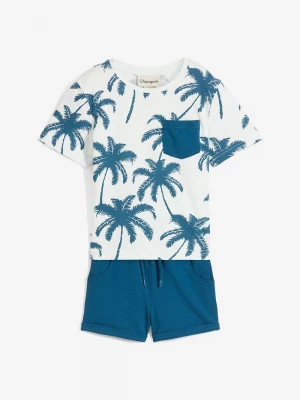 Obrázek produktu Shirt i krótkie spodnie (2 części) BonPrix zielony