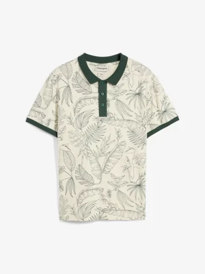 Obrázek produktu Shirt polo z bawełny organicznej BonPrix beżowy