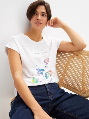Obrázek produktu Shirt w dmuchawce BonPrix biały