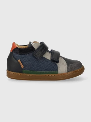 Obrázek produktu Shoo Pom Dětské kožené sneakers boty Shoo Pom námořnická modř