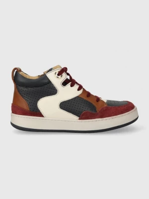 Obrázek produktu Shoo Pom Dětské kožené sneakers boty Shoo Pom námořnická modř
