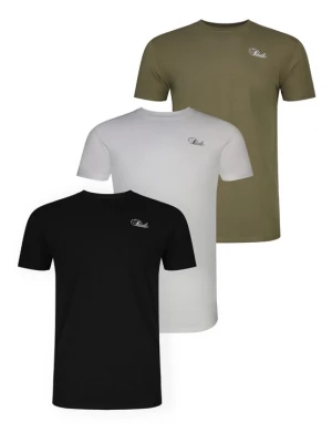 Obrázek produktu SikSilk Tričko olivová / černá / bílá