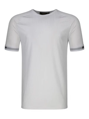 Obrázek produktu SikSilk Tričko světle šedá / černá / bílá