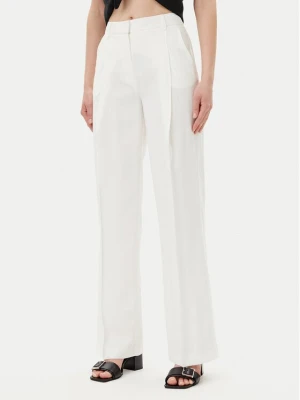 Obrázek produktu Silvian Heach Kalhoty z materiálu Nieva GPP25374PA Bílá Wide Leg