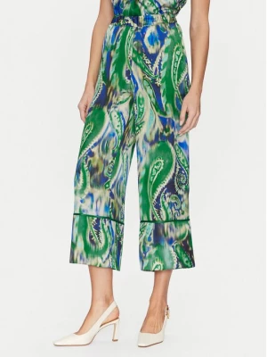 Obrázek produktu Simona Corsellini Kalhoty z materiálu P25CPPA02501 Zelená Relaxed Fit