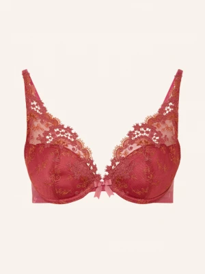 Obrázek produktu Simone Pérèle Push-Up Podprsenka Wish tmavě červená / fuchsiová / tmavě oranžová
