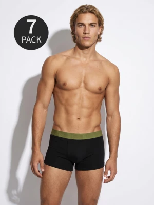 Obrázek produktu Sinsay - Bavlněné boxerky 7 pack - černá