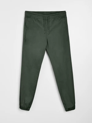 Obrázek produktu Sinsay - Bavlněné kalhoty Jogger - zelená