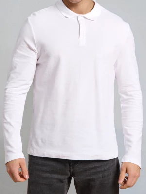 Obrázek produktu Sinsay - Bavlněné polo tričko - bílá