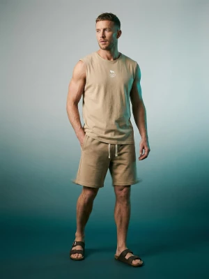Obrázek produktu Sinsay - Bavlněné tričko tank top - béžová