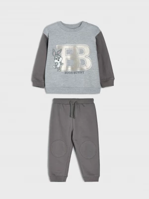 Obrázek produktu Sinsay - Bawełniany komplet: bluza i spodnie Bugs Bunny - szary