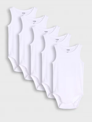 Obrázek produktu Sinsay - Body 5 pack - biały