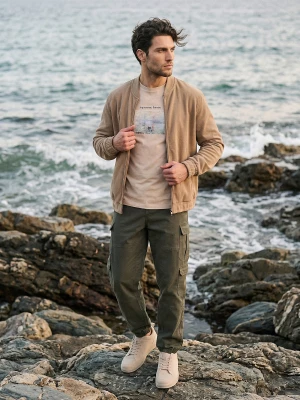Obrázek produktu Sinsay - Cargo jogger kalhoty - zelená