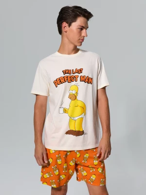 Obrázek produktu Sinsay - Dvoudílné bavlněné pyžamo The Simpson - vícebarevná