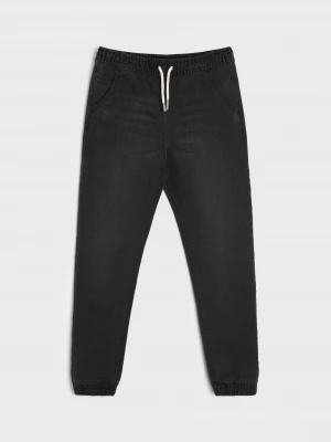 Obrázek produktu Sinsay - Jeansy jogger z efektem sprania - czarny