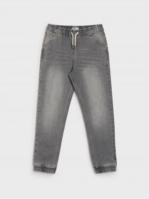 Obrázek produktu Sinsay - Jeansy jogger z efektem sprania - szary