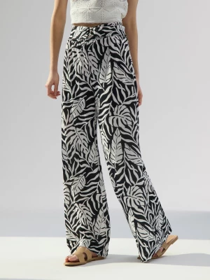 Obrázek produktu Sinsay - Kalhoty wide leg - vícebarevná