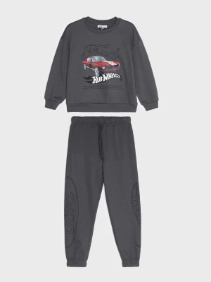 Obrázek produktu Sinsay - Komplet dresowy loose Hot Wheels Ford: bluza i spodnie jogger - szary