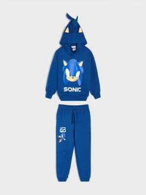 Obrázek produktu Sinsay - Komplet dresowy z nadrukiem Sonic the Hedgehog - granatowy