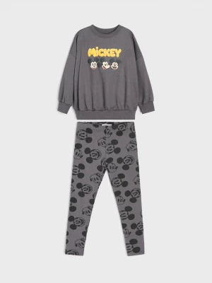 Obrázek produktu Sinsay - Komplet dzianinowy z bawełną Mickey Mouse - szary