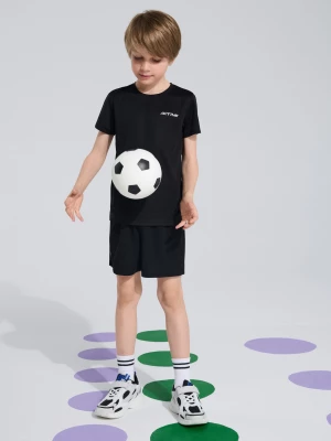 Obrázek produktu Sinsay - Komplet sportowy z odblaskowym nadrukiem Active - czarny