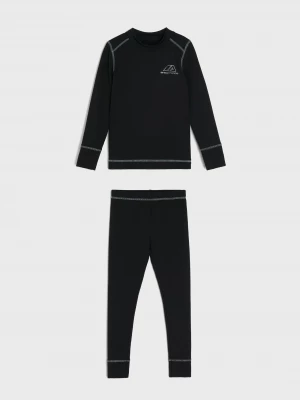 Obrázek produktu Sinsay - Termoaktywny komplet sportowy: bluzka i legginsy fitted Active - czarny