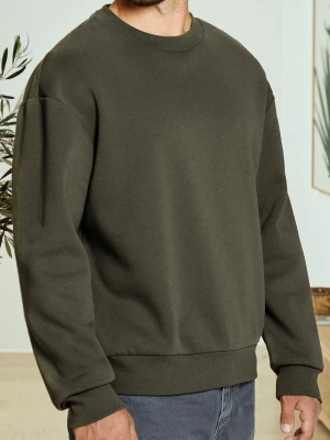 Obrázek produktu Sinsay - Mikina basic - khaki