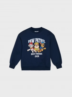 Obrázek produktu Sinsay - Bluza crewneck z nadrukiem PAW Patrol - granatowy