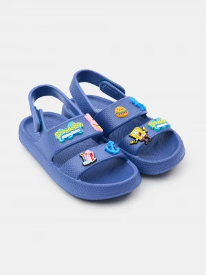 Obrázek produktu Sinsay - Piankowe sandały z aplikacją 3D SpongeBob - granatowy