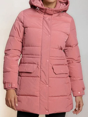 Obrázek produktu Sinsay - Prošívaná puffer bunda s kapucí - růžová