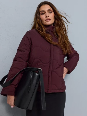Obrázek produktu Sinsay - Prošívaná puffer bunda s límcem - kaštanová
