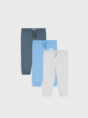 Obrázek produktu Sinsay - Spodnie jogger 3 pack - niebieski