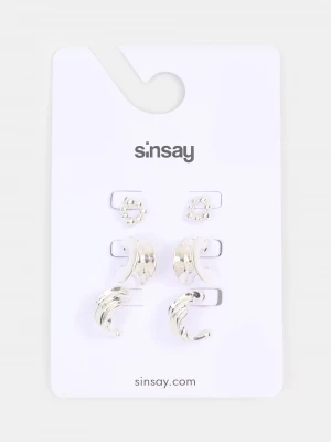 Obrázek produktu Sinsay - Sada 3 párů náušnic - sříbrná