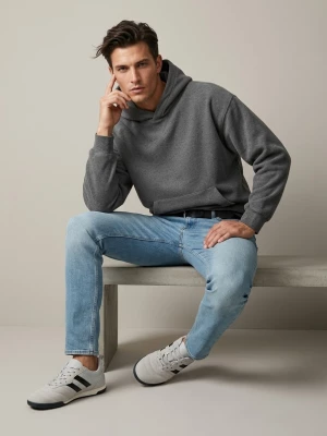 Obrázek produktu Sinsay - Slim fit džíny s efektem praní - modrá