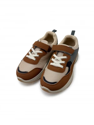 Obrázek produktu Sinsay - Sneakersy z imitacji skóry i siateczką - wielobarwny