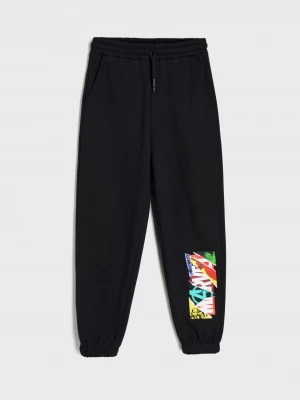 Obrázek produktu Sinsay - Spodnie dresowe loose jogger Marvel - czarny