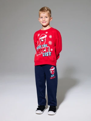 Obrázek produktu Sinsay - Świąteczny komplet dresowy bluza i spodnie Spider-Man - czerwony