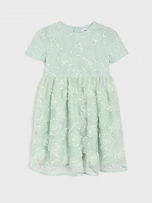 Obrázek produktu Sinsay - Tylové šaty babydoll - mentolová