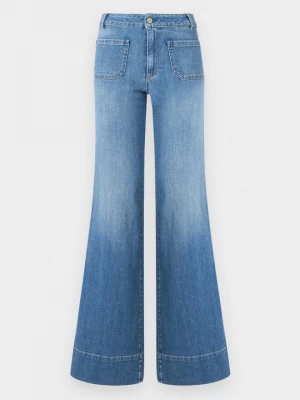 Obrázek produktu Široké džíny Ag Jeans modrý denim
