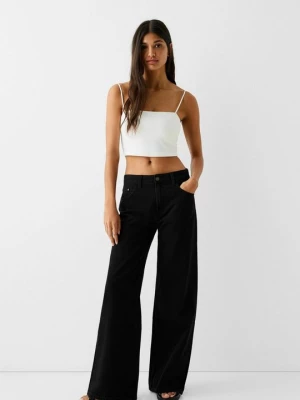 Obrázek produktu Široké džíny Bershka černá