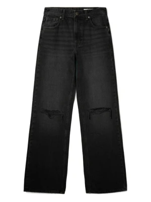 Obrázek produktu Široké džíny Bershka černá