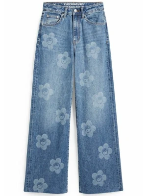 Obrázek produktu Široké džíny CLOCKHOUSE modrý denim