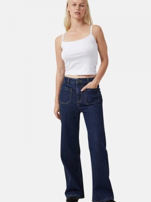 Obrázek produktu Široké džíny Cotton On tmavomodrý denim