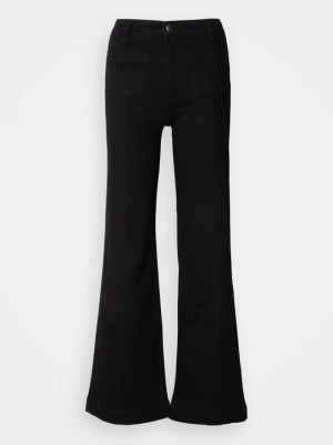 Obrázek produktu Široké džíny Gina Tricot černý denim