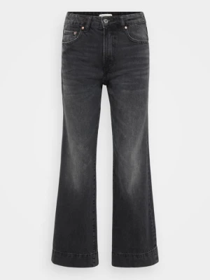 Obrázek produktu Široké džíny Gina Tricot černý denim